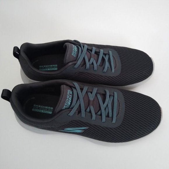 Skechers Air Walk Slip Ons - Air Cooled, Goga Mat  Size 10.  Man made upper. - Picture 3 of 8